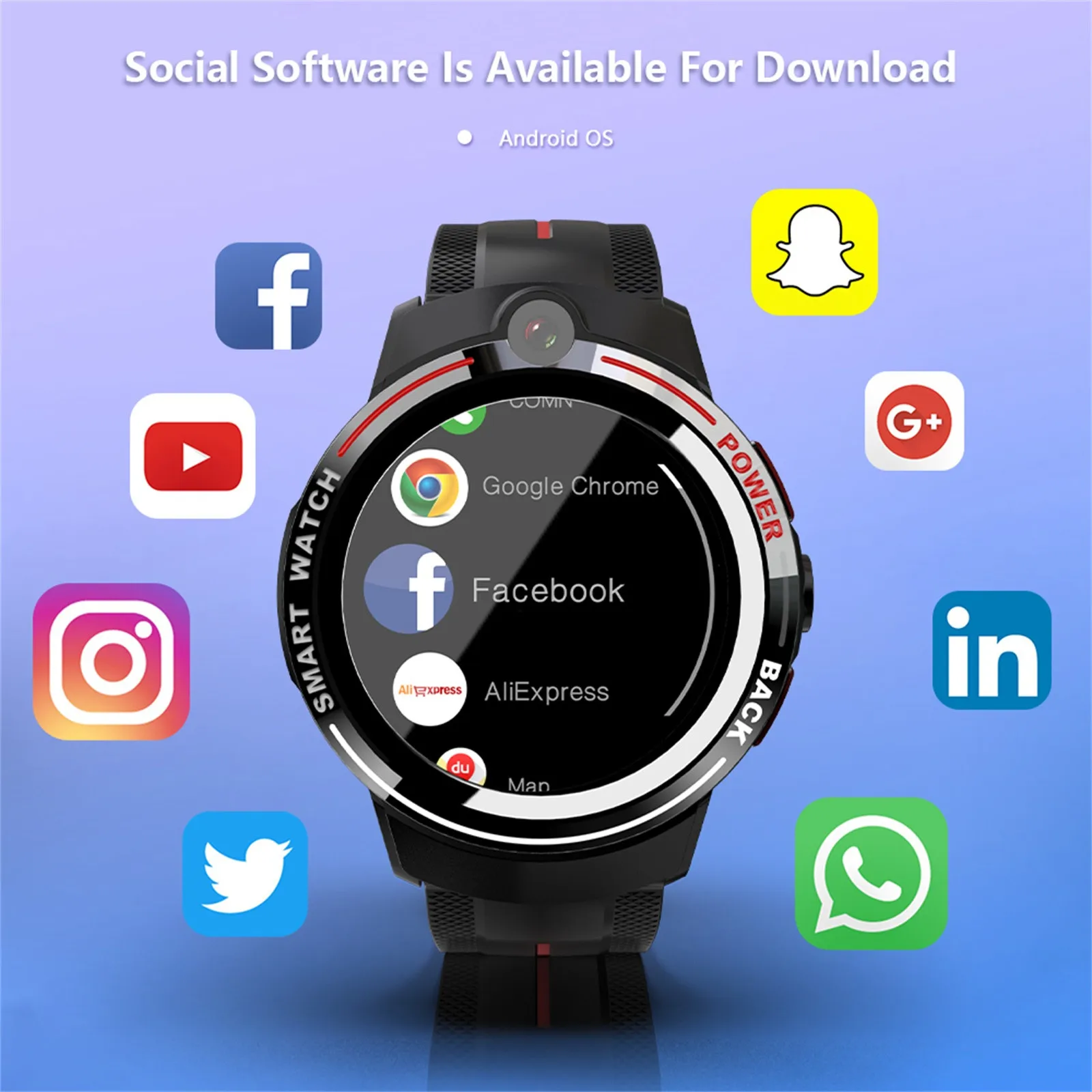New Smart Watch Multifunction Phone 1.3 Inch Dual Camera 4G Men Smart Watch Android 10.0 3G+32G I Watch For Men
New Smart Watch Multifunction Phone 1.3 Inch Dual Camera 4G Men Smart Watch Android 10.0 3G+32G I Watch For Men