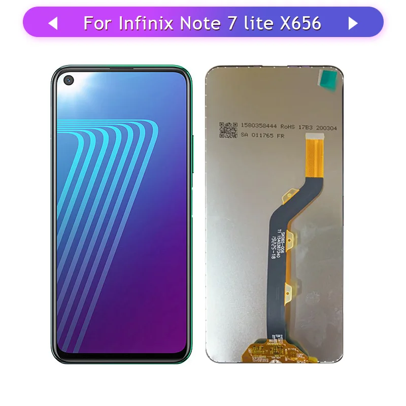 Для Infinix Note 7 Lite X656 экран ЖК-дисплея в сборе Full Touch и LCD Замена | Мобильные телефоны