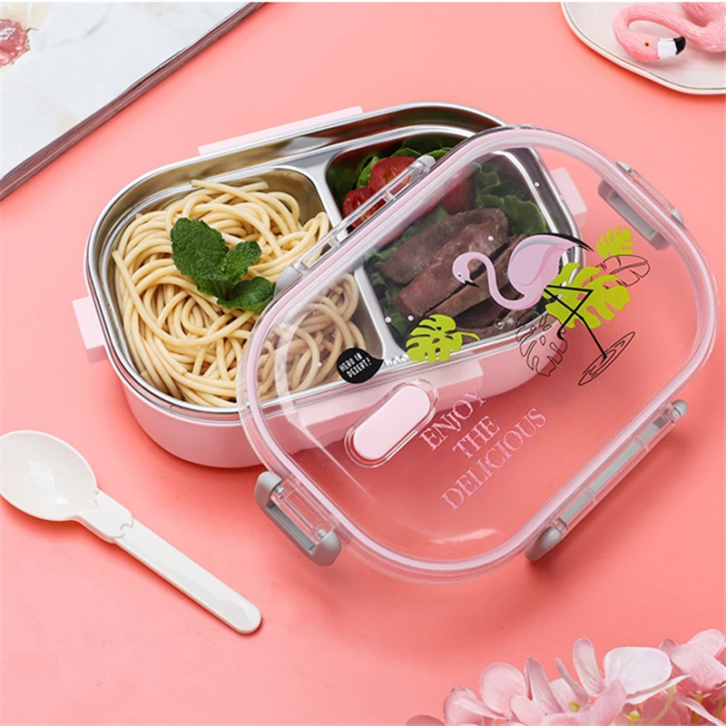 SHAI Microwave Food Container Portable Japanese Lunch Box With Compartments Tableware 304 Stainless Steel Kids Bento Box
SHAI Microwave Food Container Portable Japanese Lunch Box With Compartments Tableware 304 Stainless Steel Kids Bento Box