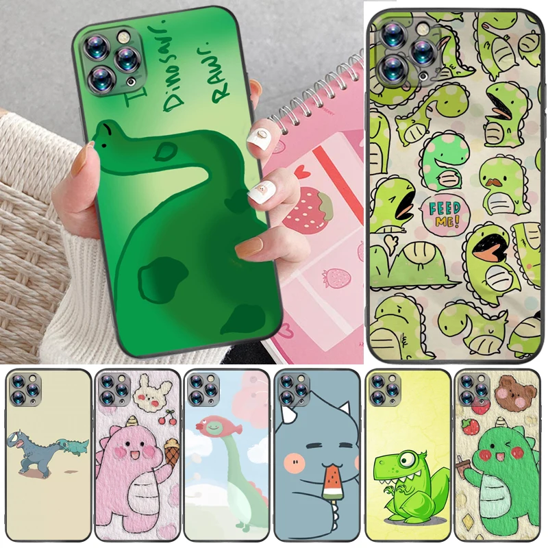 Cute Couples Dinosaur Funny Flowers Color Painting Phone Case For iPhone 11 Pro Max Coque Carcasa Back Cover Funda
Cute Couples Dinosaur Funny Flowers Color Painting Phone Case For iPhone 11 Pro Max Coque Carcasa Back Cover Funda