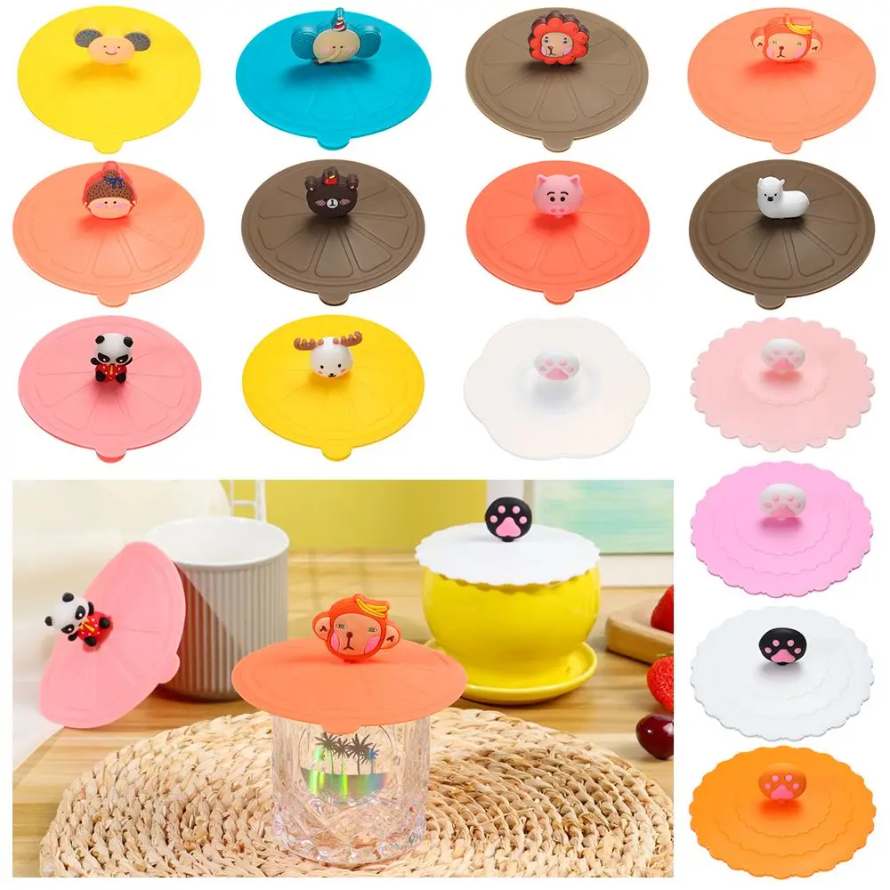 1pc Reusable Cute Seal Suction Cup Cover Dustproof Leakproof Tea Coffee Lids Cap Silicone Cup Cover
1pc Reusable Cute Seal Suction Cup Cover Dustproof Leakproof Tea Coffee Lids Cap Silicone Cup Cover