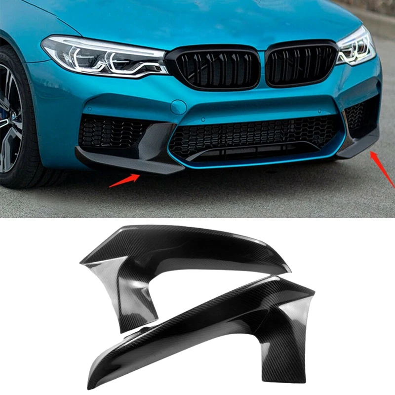For BMW 5 Series F90 M5 -2019 Carbon Fiber Performance Style Front Bumper Splitter Spoiler Fins Trim
For BMW 5 Series F90 M5 -2019 Carbon Fiber Performance Style Front Bumper Splitter Spoiler Fins Trim