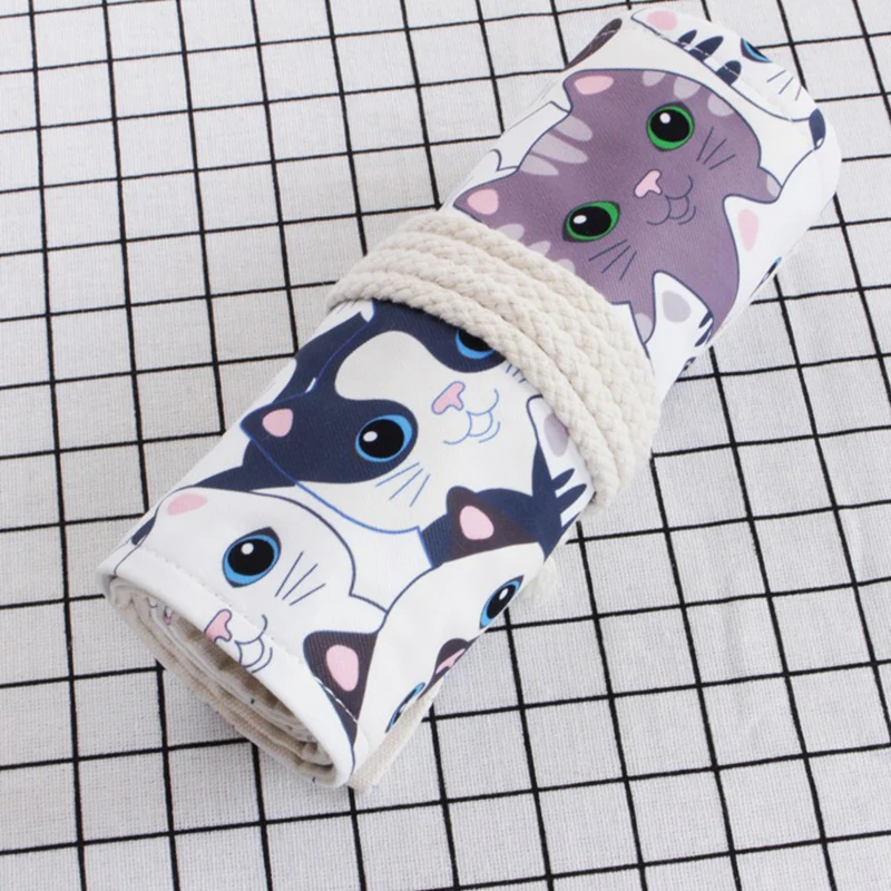 Kawaii Cat Penal for School Pencil Case Roll Girls Boy 36/48/72 Holes Pencilcase Cute Unicorn Pen Bag Korean Penalties Cartridge
Kawaii Cat Penal for School Pencil Case Roll Girls Boy 36/48/72 Holes Pencilcase Cute Unicorn Pen Bag Korean Penalties Cartridge