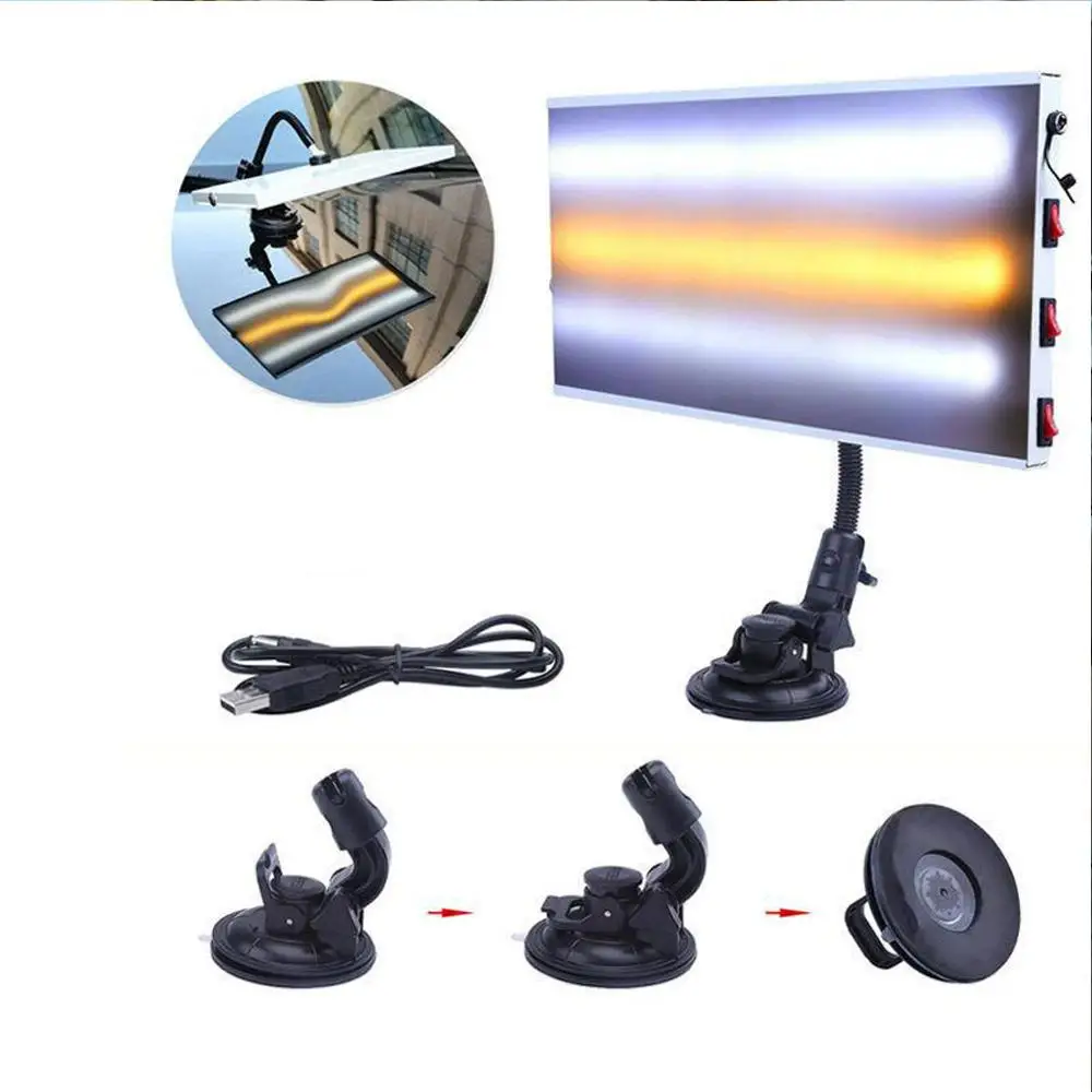 1 Set LED Light Paintless Dent Repair Hail Removal 3 Strips Car Body Lamp Repair Tools
1 Set LED Light Paintless Dent Repair Hail Removal 3 Strips Car Body Lamp Repair Tools