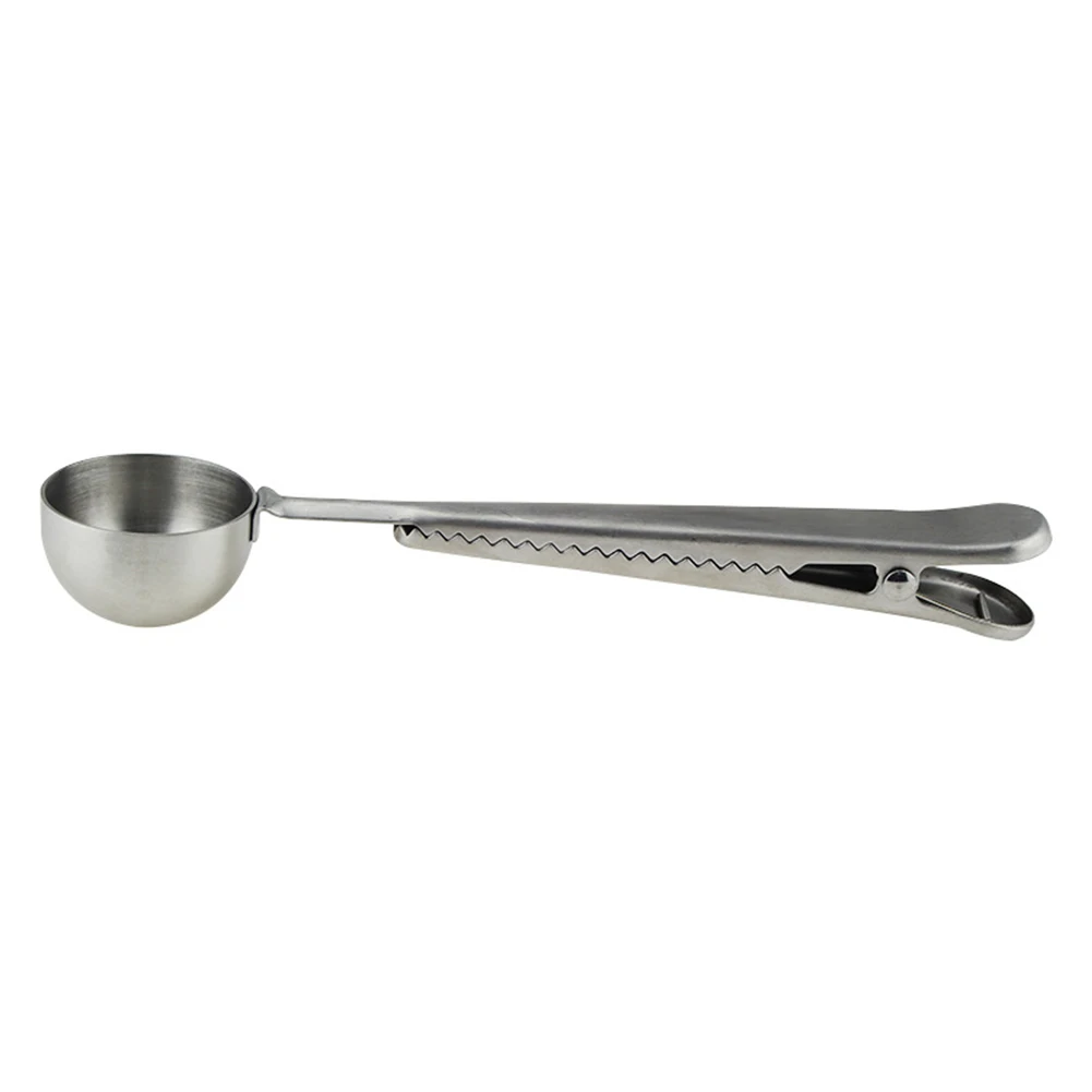 Coffee Spoon Small Multifunctional Stainless Steel Coffee Milk Spoon with Sealing Clip( Silver)
Coffee Spoon Small Multifunctional Stainless Steel Coffee Milk Spoon with Sealing Clip( Silver)