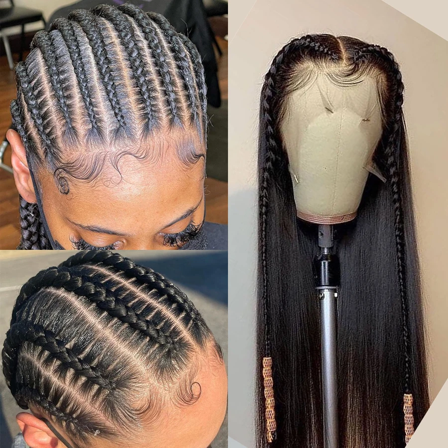 Glueless Full Lace Wig 150% Density 13x4 Lace Front Human Hair Wigs PrePlucked Remy Brazilian Hair Wigs For Women With Baby Hair
Glueless Full Lace Wig 150% Density 13x4 Lace Front Human Hair Wigs PrePlucked Remy Brazilian Hair Wigs For Women With Baby Hair