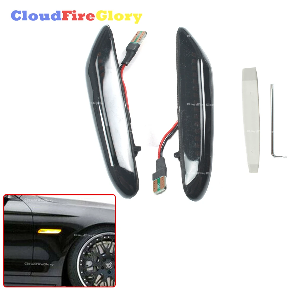 Пара черных динамичессветодиодный светодиодных индикаторов поворота CloudFireGlory для E90, E91, E92, E93
Пара черных динамичессветодиодный светодиодных индикаторов поворота CloudFireGlory для E90, E91, E92, E93