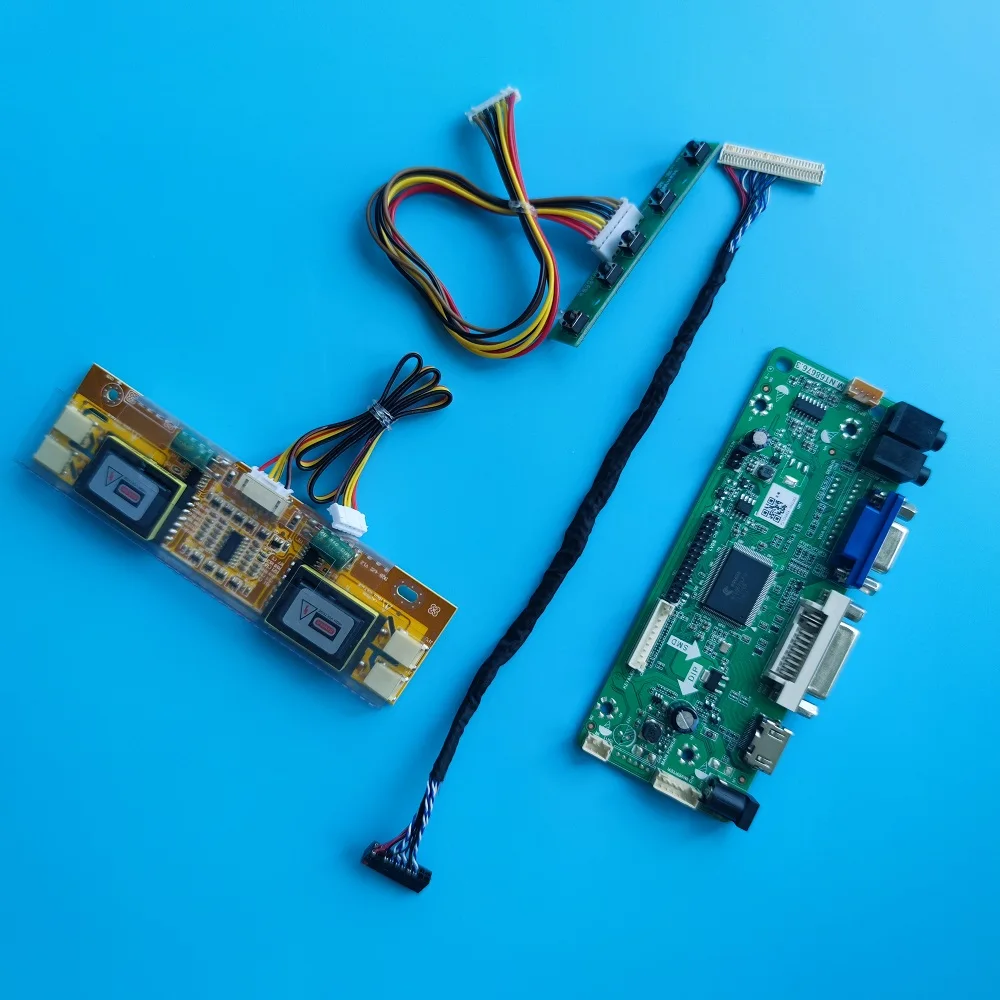 HDMI-compatible DVI M.NT68676 4 lamps Controller board Audio LCD LVDS kit LTM190E4-L01/L02 1280X1024 19" screen monitor 30pin
HDMI-compatible DVI M.NT68676 4 lamps Controller board Audio LCD LVDS kit LTM190E4-L01/L02 1280X1024 19" screen monitor 30pin