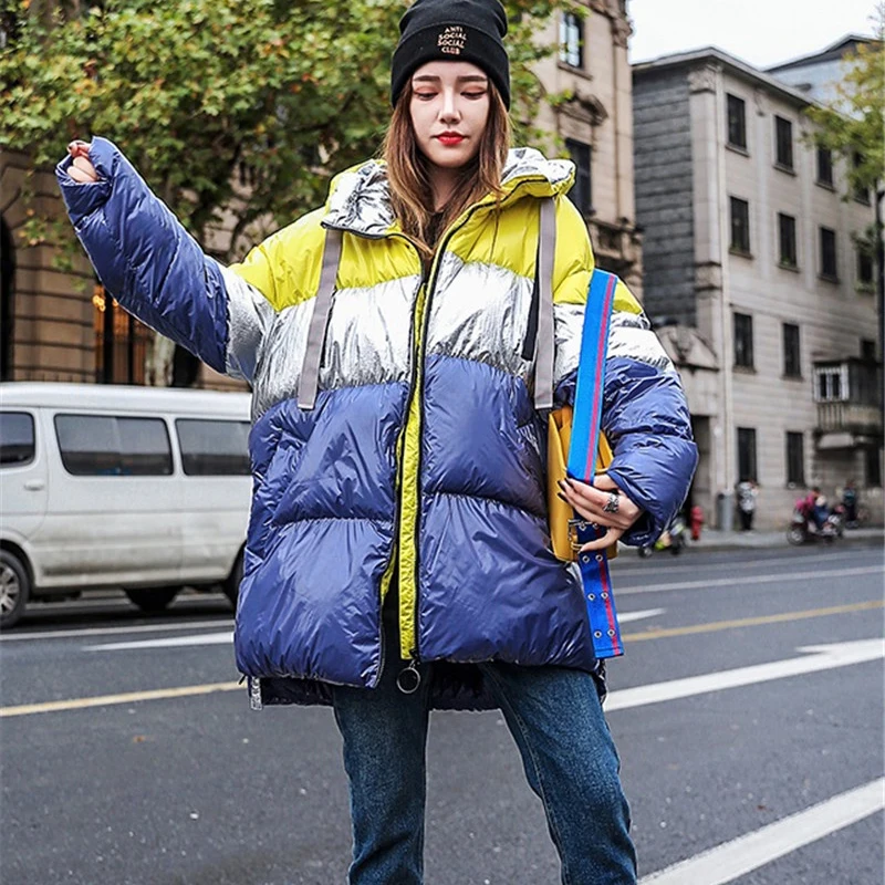 New Winter Parkas Jacket Women Korean loose Long Down cotton Jackets Oversize Women's Casual Hooded Warm Cotton Overcoat F1062
New Winter Parkas Jacket Women Korean loose Long Down cotton Jackets Oversize Women's Casual Hooded Warm Cotton Overcoat F1062