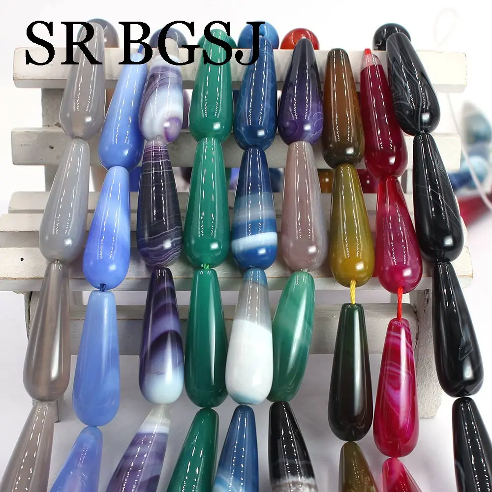 Free Ship 10x30mm Drop Teardrop Natural Gem Stone Genuine Agat Jewelry Making Diy Beads Strand 15"
Free Ship 10x30mm Drop Teardrop Natural Gem Stone Genuine Agat Jewelry Making Diy Beads Strand 15"