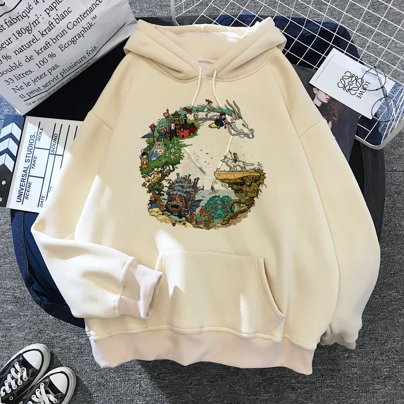 Толстовки Totoro Studio ghiсот, милый мультяшный женский милый свитшот с рисунком из аниме Harajuku Ullzang Kawaii, женская зимняя теплая толстовка с капюшоно...
Толстовки Totoro Studio ghiсот, милый мультяшный женский милый свитшот с рисунком из аниме Harajuku Ullzang Kawaii, женская зимняя теплая толстовка с капюшоно...