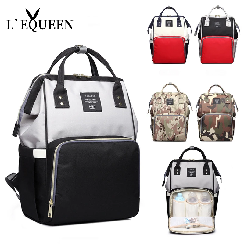 LEQUEEN Nappy Backpack Bag Mummy Large Capacity Bag Mom Baby Multi-function Waterproof Outdoor Travel Diaper Bags For Baby Care
LEQUEEN Nappy Backpack Bag Mummy Large Capacity Bag Mom Baby Multi-function Waterproof Outdoor Travel Diaper Bags For Baby Care