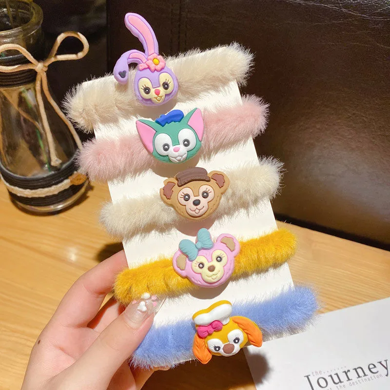 Cartoon Disney Stellalou Plush Cute Rope Children Baby Elastic Hair Rubber Bands Accessories Kawaii Kids Women Hair Bands Gift
Cartoon Disney Stellalou Plush Cute Rope Children Baby Elastic Hair Rubber Bands Accessories Kawaii Kids Women Hair Bands Gift