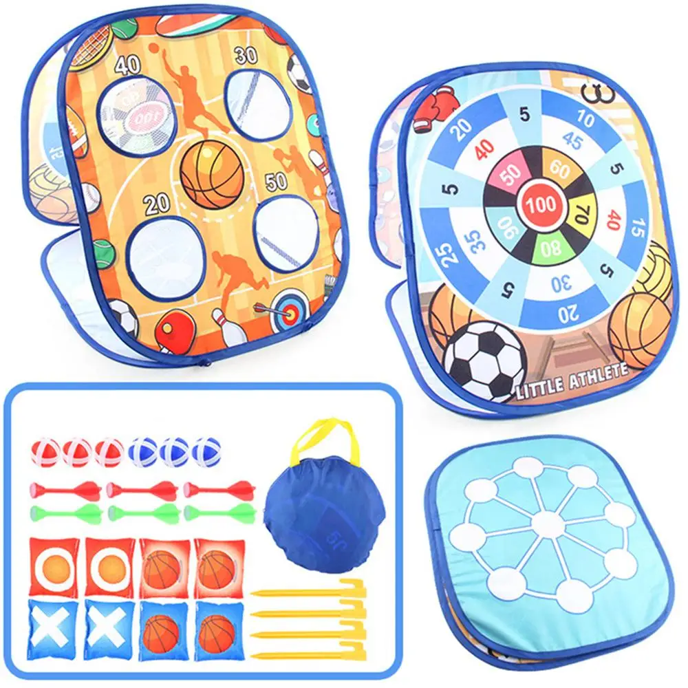 Folding Sandbag Toss Game Kids Outdoor Toys Tent Portable Safe Throwing Game Set
Folding Sandbag Toss Game Kids Outdoor Toys Tent Portable Safe Throwing Game Set
