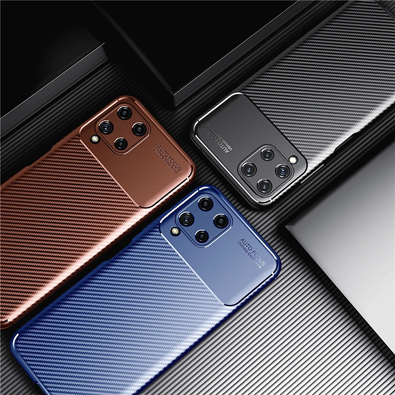For Samsung Galaxy A22 Case Carbon Fiber Armor Rubber Bumper Cover For Galaxy M52 5G Case for Galaxy A22 M22 M32 A03S A02S A52
For Samsung Galaxy A22 Case Carbon Fiber Armor Rubber Bumper Cover For Galaxy M52 5G Case for Galaxy A22 M22 M32 A03S A02S A52