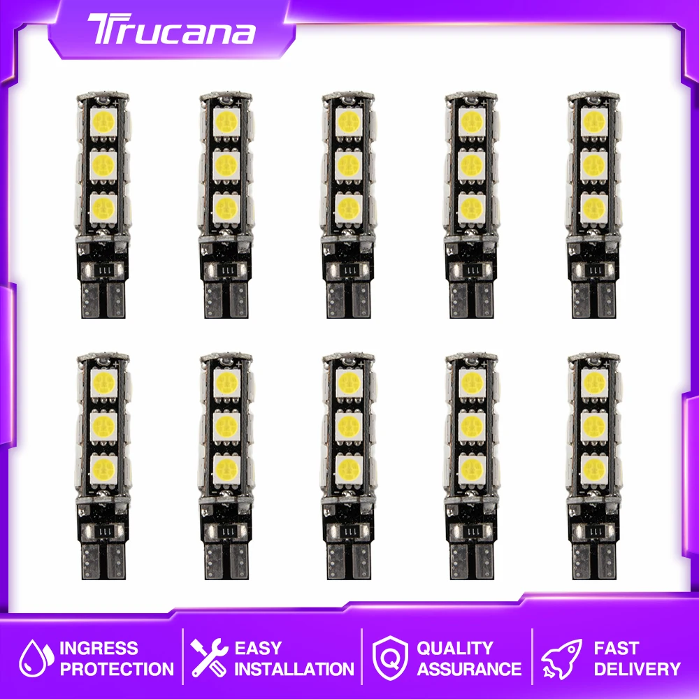 10 шт., новинка, светодиодсветодиодный автомобильная лампа T10 Canbus W5W 5050 13SMD 12 В 194 168
10 шт., новинка, светодиодсветодиодный автомобильная лампа T10 Canbus W5W 5050 13SMD 12 В 194 168