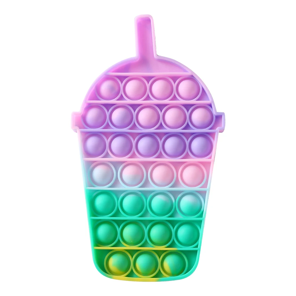 Fitget Toys Milk Tea Cup Bubble Fidget Sensory Autism Special Needs Stress Reliever Adult Children Squishy Squeeze Toy
Fitget Toys Milk Tea Cup Bubble Fidget Sensory Autism Special Needs Stress Reliever Adult Children Squishy Squeeze Toy