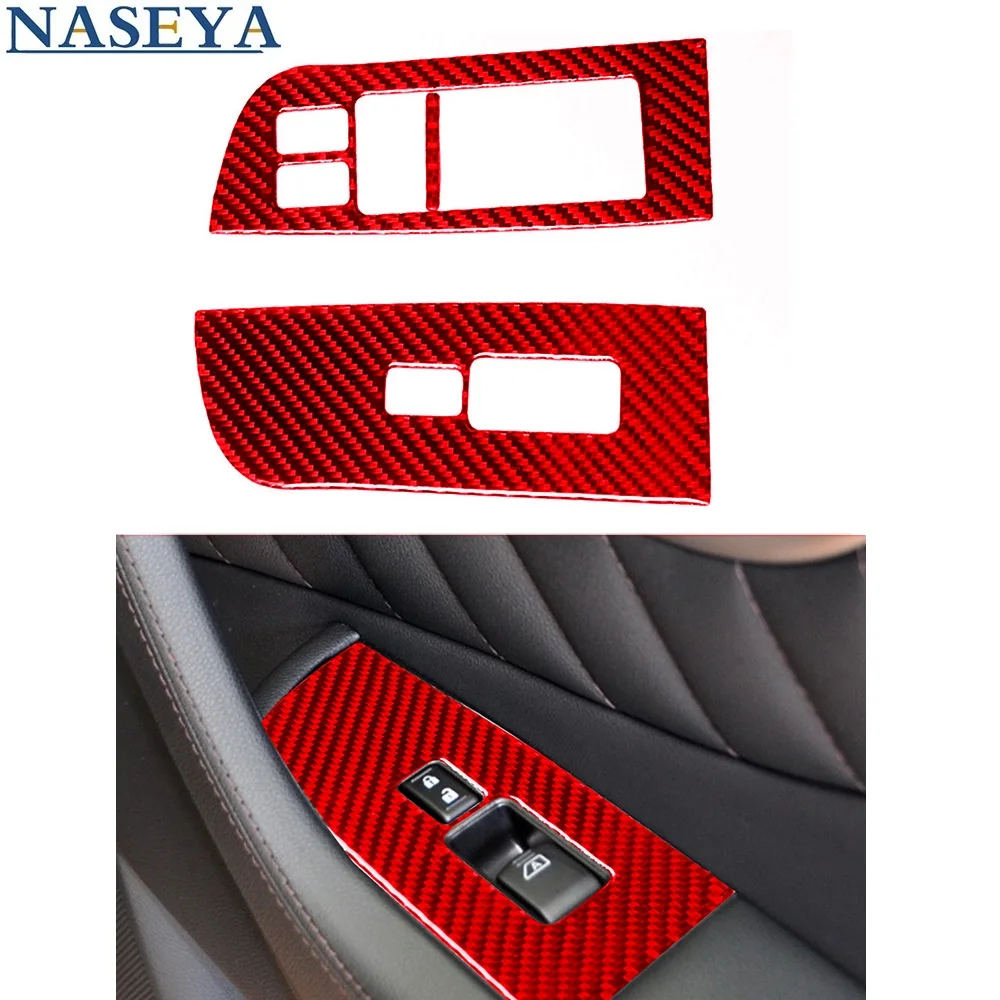 Carbon Fiber Interior Cover Trim Red Car Sticker for Infiniti fx2009-13 QX70 2014-17 Front Door Lift Panel Car Accessories
Carbon Fiber Interior Cover Trim Red Car Sticker for Infiniti fx2009-13 QX70 2014-17 Front Door Lift Panel Car Accessories