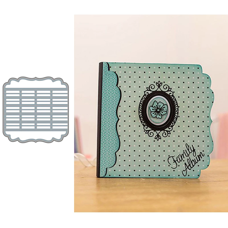 Metal Cutting Dies Loose Leaf Book Scrapbook Embossing Folder Album Decor Card Making DIY Cutter Punch
Metal Cutting Dies Loose Leaf Book Scrapbook Embossing Folder Album Decor Card Making DIY Cutter Punch