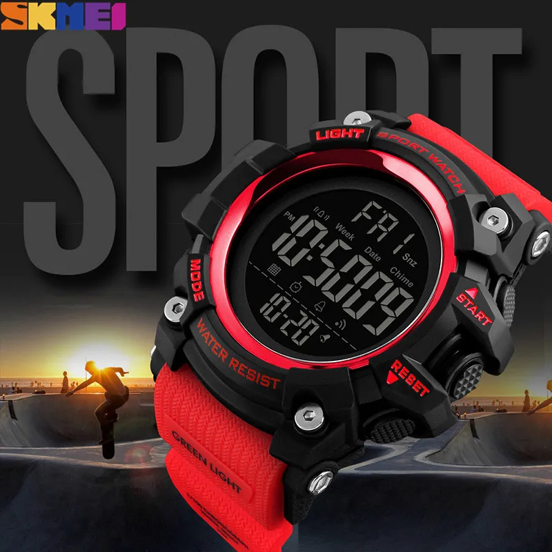 Top Brand Luxury Watches Men Sport Watches LED Display Digit Clock Countdown Stopwatch Luminous Alarm Male Electronic Wristwatch
Top Brand Luxury Watches Men Sport Watches LED Display Digit Clock Countdown Stopwatch Luminous Alarm Male Electronic Wristwatch