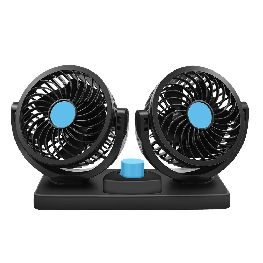 Car Fan 12/24V In-Car USB Dual-Head Small Fan, Low Noise Car Cooler, 360 Degree Omnidirectional Cooling Accessories
Car Fan 12/24V In-Car USB Dual-Head Small Fan, Low Noise Car Cooler, 360 Degree Omnidirectional Cooling Accessories