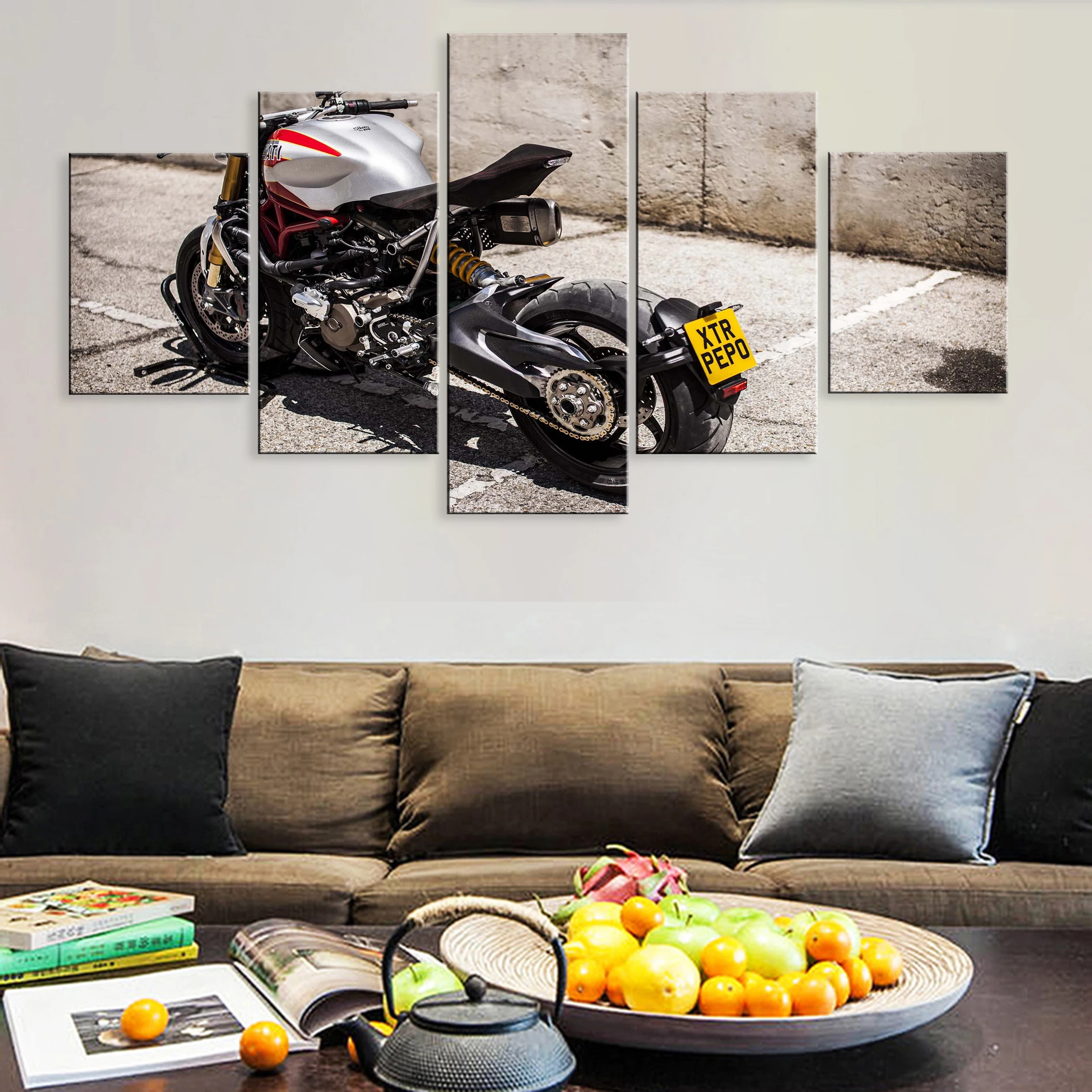 Hd Printed Modern 5 Pieces Poster Painting Canvas For Living Room Home Decor Framework 1200 Modified Motorcycle 
Hd Printed Modern 5 Pieces Poster Painting Canvas For Living Room Home Decor Framework 1200 Modified Motorcycle