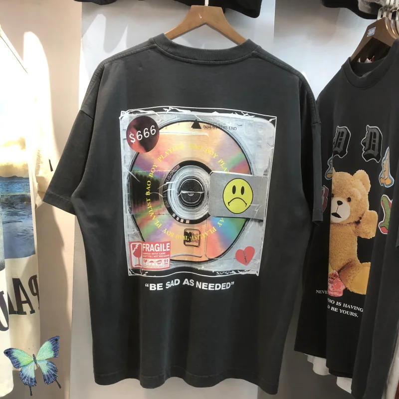 CPFM. XYZ Kanye West T-shirt Heavy Fabric Vintage Best Quality T Shirt Bad Smile TV Set Disc Fashion Dress
CPFM. XYZ Kanye West T-shirt Heavy Fabric Vintage Best Quality T Shirt Bad Smile TV Set Disc Fashion Dress