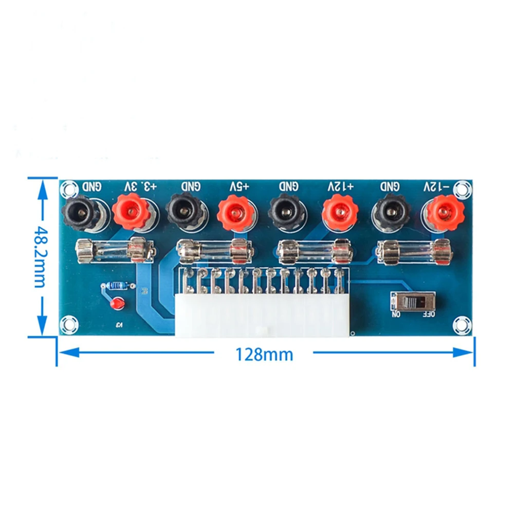 XH-M229 Desktop PC Chassis Power ATX Transfer to Adapter Board Power Supply Circuit Outlet Module 24Pin Output Terminal 24 pins
XH-M229 Desktop PC Chassis Power ATX Transfer to Adapter Board Power Supply Circuit Outlet Module 24Pin Output Terminal 24 pins