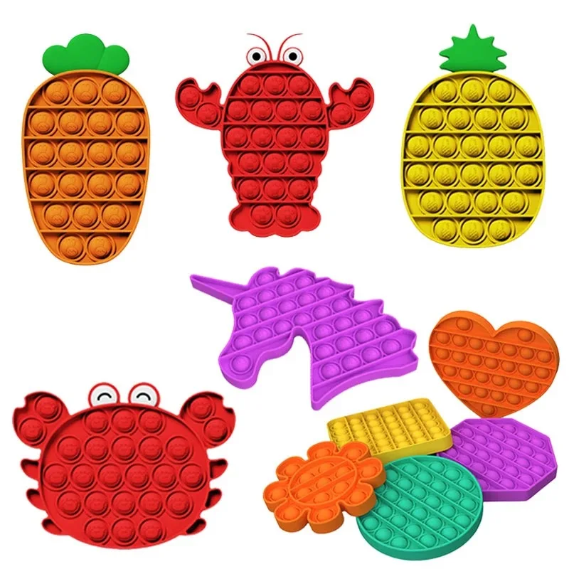 Push Bubble Fidget Sensory Toy Funny Popit Fidget Toy Antistress Toys For Adult Children Squishy Jouet Pour Autiste anti-stress
Push Bubble Fidget Sensory Toy Funny Popit Fidget Toy Antistress Toys For Adult Children Squishy Jouet Pour Autiste anti-stress