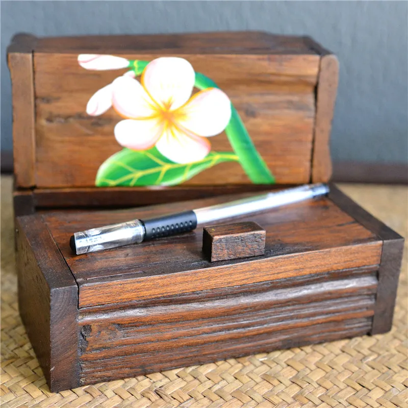 Imported solid wood square storage box with cover desktop jewelry box Stationery Box Retro creative Southeast Asia
Imported solid wood square storage box with cover desktop jewelry box Stationery Box Retro creative Southeast Asia