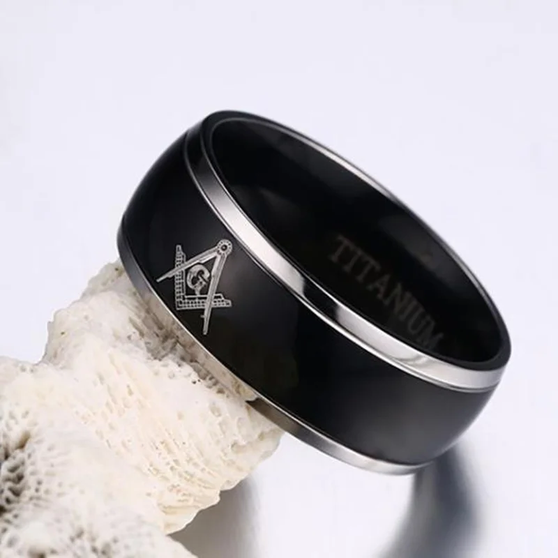 Creative Fashion Freemasonry Ag Logo Black Ring Luxury Popular Simple Personality Hip Hop Party Unisex Jewelry Accessories
Creative Fashion Freemasonry Ag Logo Black Ring Luxury Popular Simple Personality Hip Hop Party Unisex Jewelry Accessories