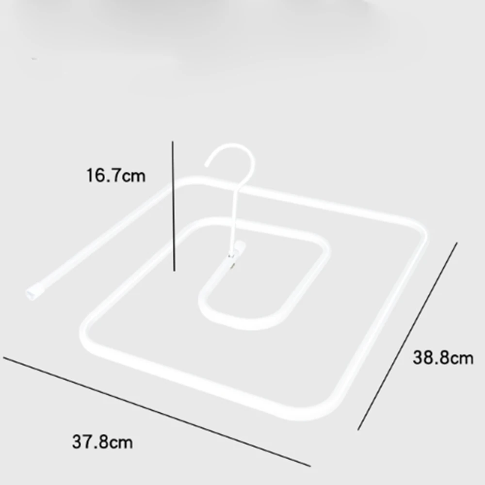 Square Spiral Shaped Quilt Sheets Hanger Stainless Steel Rotating Drying Rack Save Space Blanket Hanger Home Balcony Hangers
Square Spiral Shaped Quilt Sheets Hanger Stainless Steel Rotating Drying Rack Save Space Blanket Hanger Home Balcony Hangers