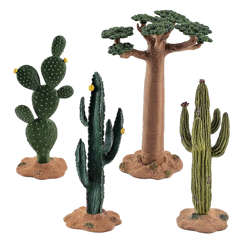 Simulation Green Plant Cactus Tree Baobab Bush Model DIY Scene Props for Kids Cognitive Toys 4-Piece Set
Simulation Green Plant Cactus Tree Baobab Bush Model DIY Scene Props for Kids Cognitive Toys 4-Piece Set