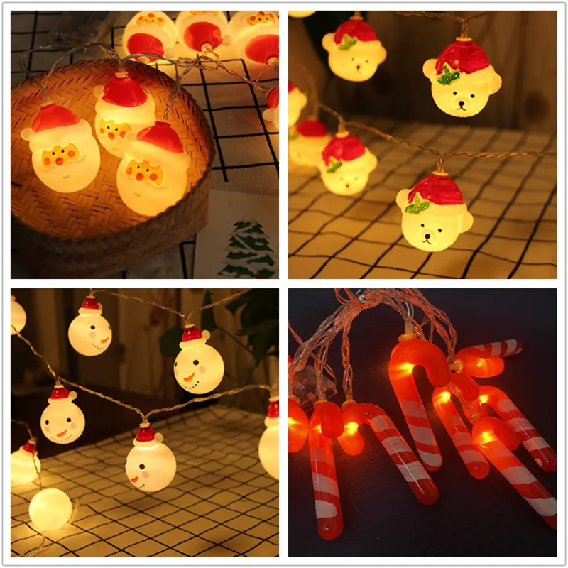 10Led Santa Bear String Lights Christmas Tree Ornaments Garland Merry Christmas Decorations for Home New Year Decor Navidad 2021
10Led Santa Bear String Lights Christmas Tree Ornaments Garland Merry Christmas Decorations for Home New Year Decor Navidad 2021
