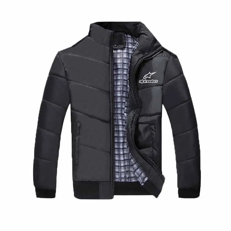 Alpinestars autumn and winter men's plus velvet jacket men's warm jacket hooded cardigan jacket men's cotton jacket 
Alpinestars autumn and winter men's plus velvet jacket men's warm jacket hooded cardigan jacket men's cotton jacket