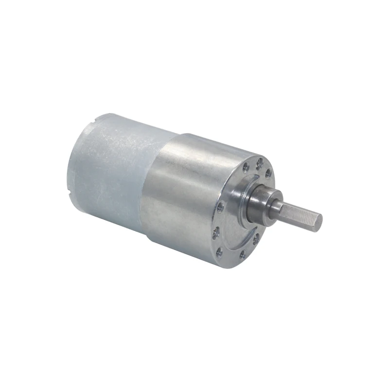 

37mm 12v 24v DC Diameter Gearbox Geared Motors Eccentric Shaft High Torque Full Metal Reduction 7RPM-1600RPM Gear Motor