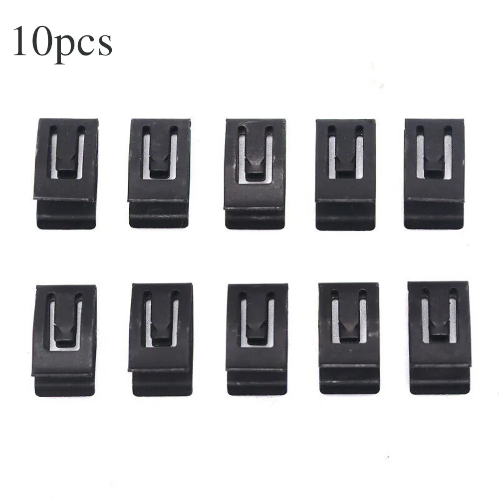 10X Black Car Front Console Dash Dashboard Auto Trim Metal Retainer Rivet Clip 18*8mm Car Rear Rivets Fastener Clip
10X Black Car Front Console Dash Dashboard Auto Trim Metal Retainer Rivet Clip 18*8mm Car Rear Rivets Fastener Clip
