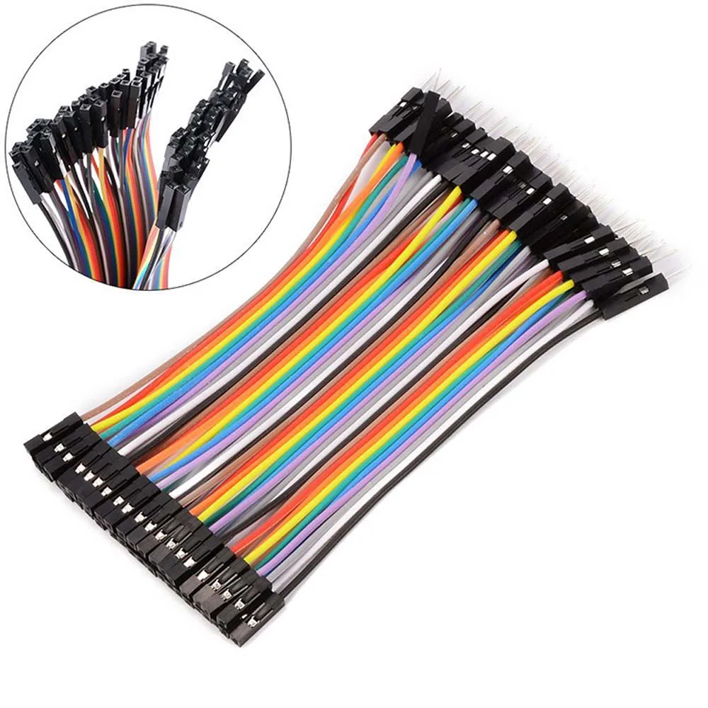 40PIN 10CM Dupont Line Male to Male + Female and Female to Female Jumper Dupont Wire Cable For Arduino DIY KIT
40PIN 10CM Dupont Line Male to Male + Female and Female to Female Jumper Dupont Wire Cable For Arduino DIY KIT