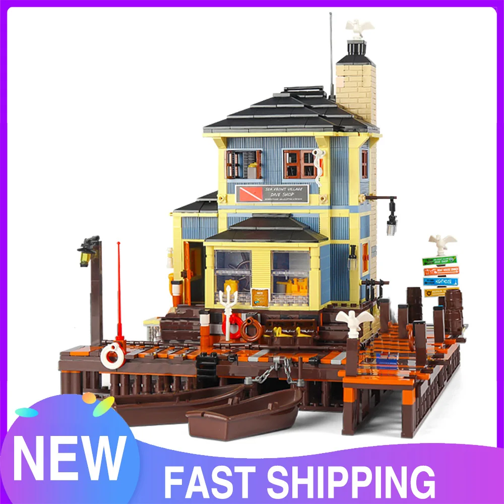 Игрушки-конструкторы «городская улица», модель рыболовного магазина для дайвинга, строительные блоки, игрушки MOC, детские рождественские п...
Игрушки-конструкторы «городская улица», модель рыболовного магазина для дайвинга, строительные блоки, игрушки MOC, детские рождественские п...