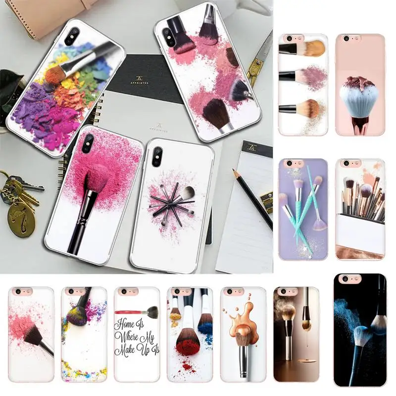 Beautiful girl's makeup brush painting Phone Case For iPhone X XS MAX 6 6s 7 7plus 8 8 Plus 5 5S se 2020 11 12pro max xr Funda
Beautiful girl's makeup brush painting Phone Case For iPhone X XS MAX 6 6s 7 7plus 8 8 Plus 5 5S se 2020 11 12pro max xr Funda