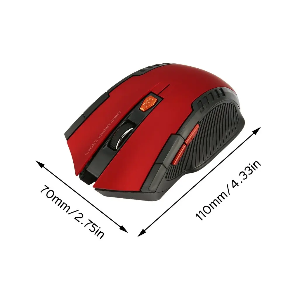 WH109 Portable 2.4GHz Wireless Optical Mouse With USB Receiver Designed for Home Office Game Playing Use Plug and Play
WH109 Portable 2.4GHz Wireless Optical Mouse With USB Receiver Designed for Home Office Game Playing Use Plug and Play