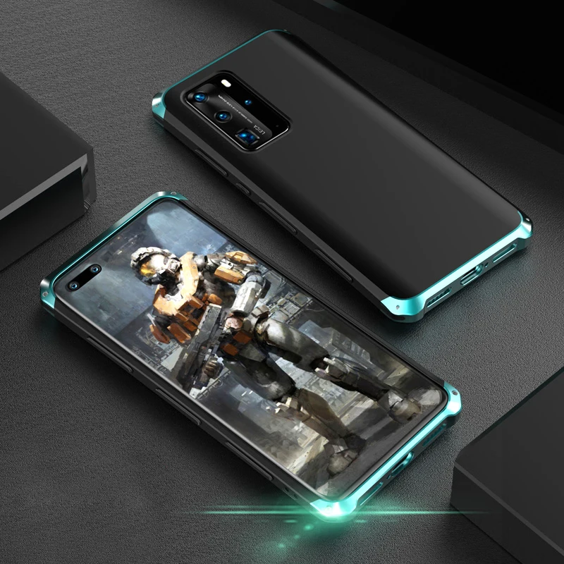 Luxury Armor Shockproof Phone Case On For Huawei P40 Pro Case Metal Bumber Back Cover For Huawei P30 Pro Anti-fall Case
Luxury Armor Shockproof Phone Case On For Huawei P40 Pro Case Metal Bumber Back Cover For Huawei P30 Pro Anti-fall Case