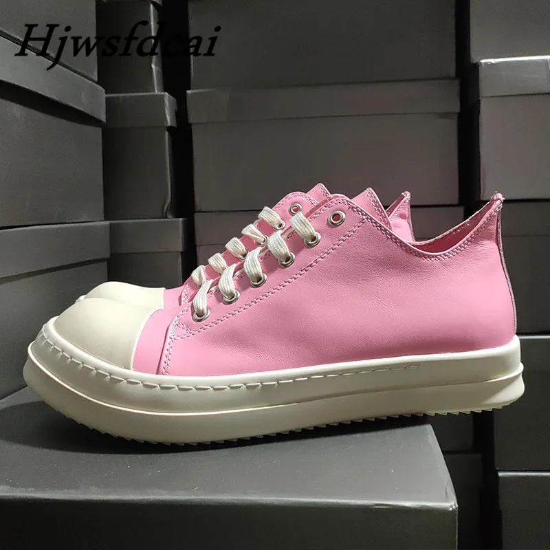 Кроссовки Hjwsfdcai из натуральной кожи для мужчин и женщин, Спортивная повседневная обувь на плоской подошве, студенческие кеды, размер 35-47 
Кроссовки Hjwsfdcai из натуральной кожи для мужчин и женщин, Спортивная повседневная обувь на плоской подошве, студенческие кеды, размер 35-47