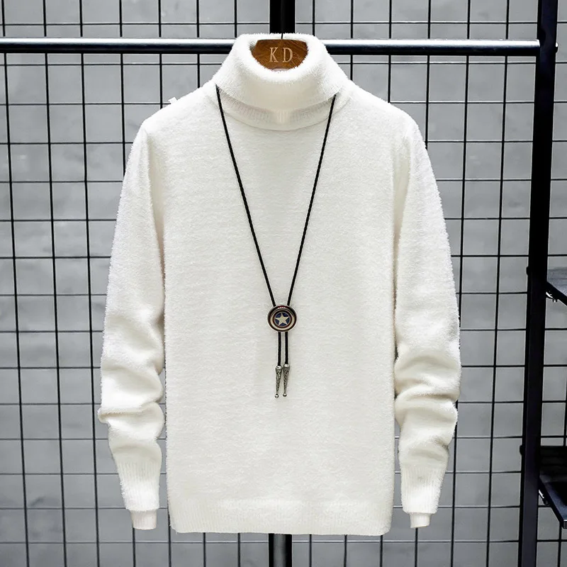 White Sweater Men Winter New O-Neck Black Blue Long Sleeves Thick Pullovers Solid Fashion Casual Mens Sweaters
White Sweater Men Winter New O-Neck Black Blue Long Sleeves Thick Pullovers Solid Fashion Casual Mens Sweaters