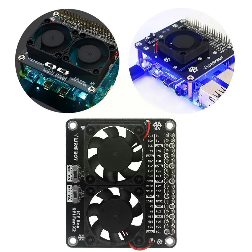Плата расширения Raspberry Pi 4 Model B GPIO, охлаждающий вентилятор синего цвета для Raspberry светильник, светодиодный модуль с переключателем, двойной в...
Плата расширения Raspberry Pi 4 Model B GPIO, охлаждающий вентилятор синего цвета для Raspberry светильник, светодиодный модуль с переключателем, двойной в...