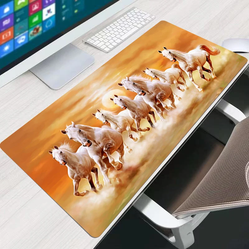 Horse Gaming Computer Mouse Pad Mouse Mat Big Desk Mat Non-Slip Rubber Base Mousepad for Laptop PC Game Waterproof
Horse Gaming Computer Mouse Pad Mouse Mat Big Desk Mat Non-Slip Rubber Base Mousepad for Laptop PC Game Waterproof