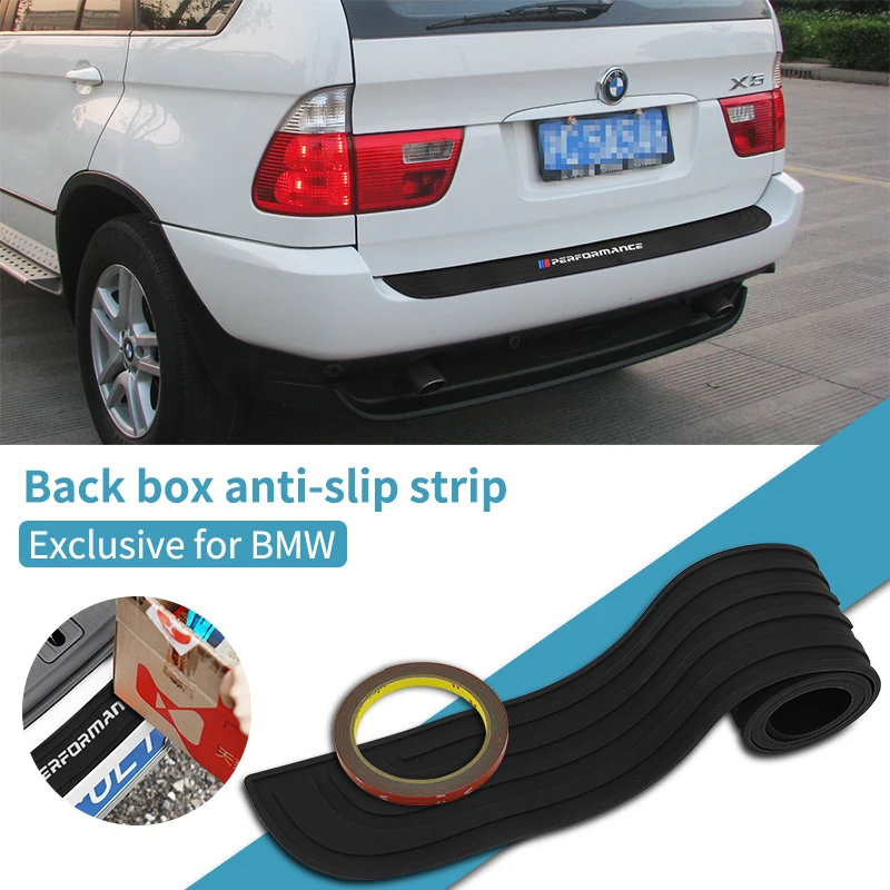 Car Rear Bumper Trim Guard Plate Protector For Bmw e39 e46 e90 f30 f10 f01 f20 f32 f33 e60 Performance Rubber Sticker 90CM 
Car Rear Bumper Trim Guard Plate Protector For Bmw e39 e46 e90 f30 f10 f01 f20 f32 f33 e60 Performance Rubber Sticker 90CM