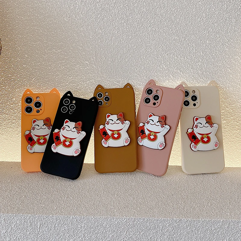 Подходит для Apple 11promax мобильный телефон Чехол 12mini anti-fall 8p stereo lucky cat iPhone7p мультяшный xr girl soft side
Подходит для Apple 11promax мобильный телефон Чехол 12mini anti-fall 8p stereo lucky cat iPhone7p мультяшный xr girl soft side