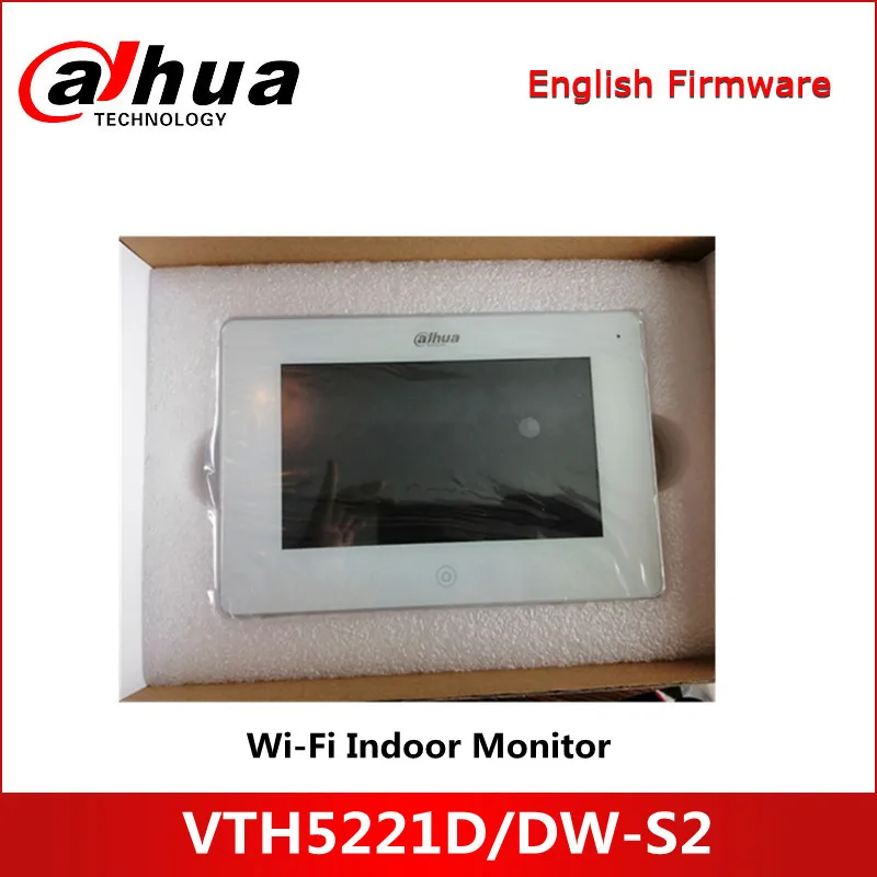 Dahua Video Intercoms WiFi Indoor Monitor 7" TFT Touch Screen VTH5221D/DW-S2 for IPC surveillance
Dahua Video Intercoms WiFi Indoor Monitor 7" TFT Touch Screen VTH5221D/DW-S2 for IPC surveillance