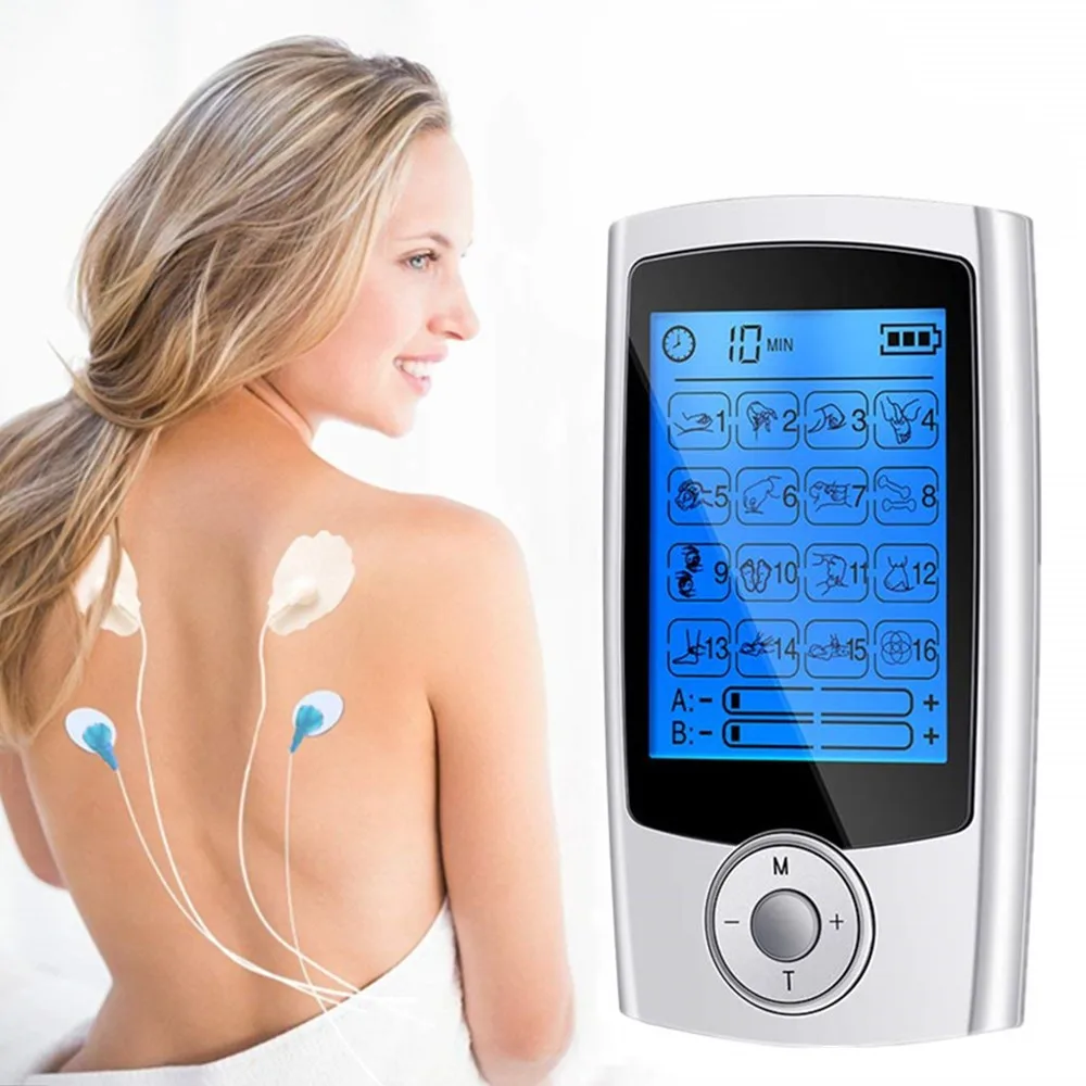EMS Muscle Stimulator Electronic Pulse Massager 16 Modes 4 Pads Smart Electro Pain Relief Fitness Slim Machine USB Rechargeable
EMS Muscle Stimulator Electronic Pulse Massager 16 Modes 4 Pads Smart Electro Pain Relief Fitness Slim Machine USB Rechargeable